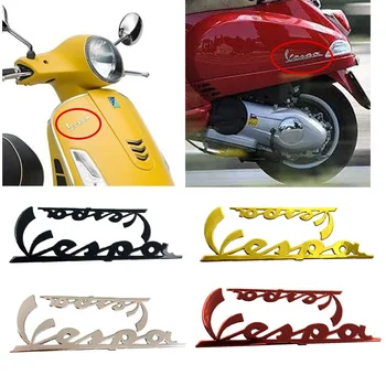upravený motocykel 3D logo nálepky nádrž skúter chvost na Vespa ET2 ET4 ET8 GT GTS PL PX LX LXV GTV 50 125 150 170 200 250 300