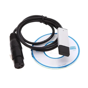 USB DMX512 Adaptér Etapy Kontroly Osvetlenie s Freestytle Softvér