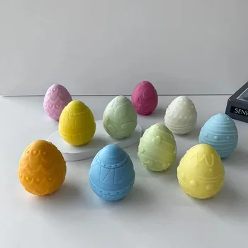 Veľkonočné Vajíčka, Sviečky, Silikónové Formy Aromaterapia Sviečka Sadrové Ozdoby Plesne Veľkonočné Dekorácie