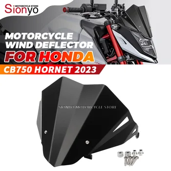 Vhodné pre Honda CB750 HORNET 2023 motocykel veterný štítok, veterný štítok, hliníkovej zliatiny veterný štítok príslušenstvo
