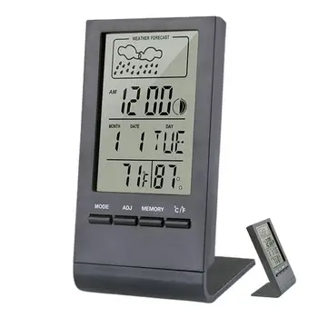 Vlhkosť Teplomer Miestnosti Vlhkosť Teplota v Reálnom Čase Sledovať Meter S F/C LCD Displej Prenosné Hustomer Na Vlhkosť Pre