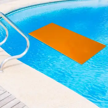 Vody Plavák Mat Float Mat Posteľ Vodná Rekreácia 2 Vrstvy Relaxačné Drifting Matrac Plávajúce Doštičky pre Jazero, Rieku, Bazén na Pláži v Lete