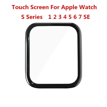 Vonkajšia Obrazovka Pre Apple Hodinky Series 7 S7 S1 S2 S3 SE S4 S5 S6 Predné Dotykové Panel LCD Displeji Sa Sklo Objektívu Opravu, výmenu Súčiastok
