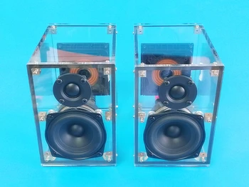 Vysoká Kvalita a Subwoofer Počítač, Audio Kit, 3,5-palcový Frekvencie pre Split Horúčka Transparentné Reproduktora Súpravy