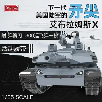 Zábavné Hobby 35A054 1/35 NÁS M1 Abrams X Hlavný Bojový Tank (plastikový Model Auta)