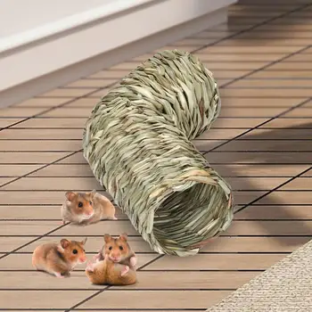 Škrečok Trávy Tunel Hrať Hračka Králik Tunel pre Veverička Potkanov Malé Zvieratá