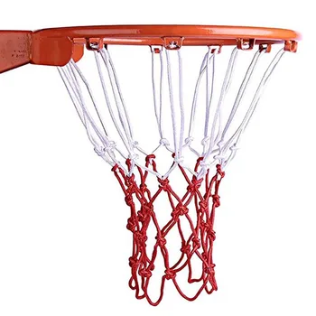 Štandardné Nylon Basketbal Čistý Závit Športy, Basketbal Hoop Oka Operadlo Rim Loptu Pum Biela Červená Modrá